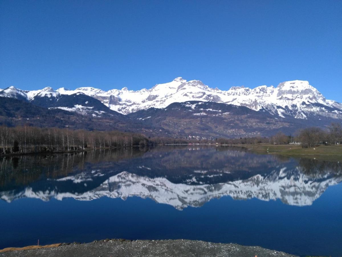 Mont Etape , F2, 42 M2, Calme, Vue Mt Blanc Appartement Passy  Kamer foto