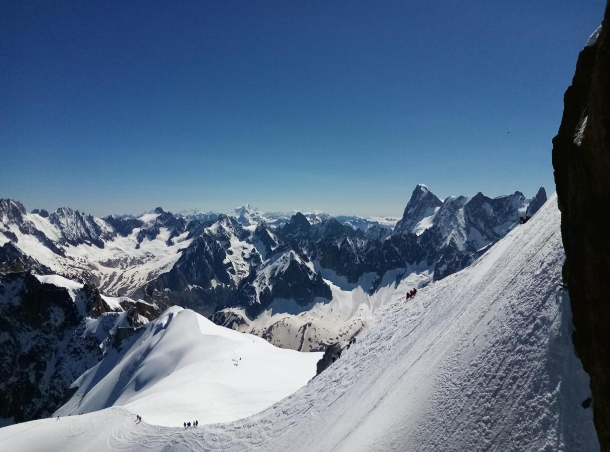 Mont Etape , F2, 42 M2, Calme, Vue Mt Blanc Appartement Passy  Buitenkant foto